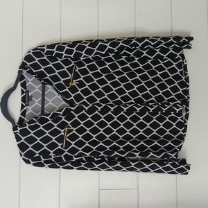 Graphic long sleeve top